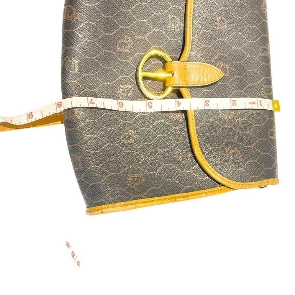 LEATHER Christian Dior Honeycomb Crossbody Purse - Picture 16 of 16